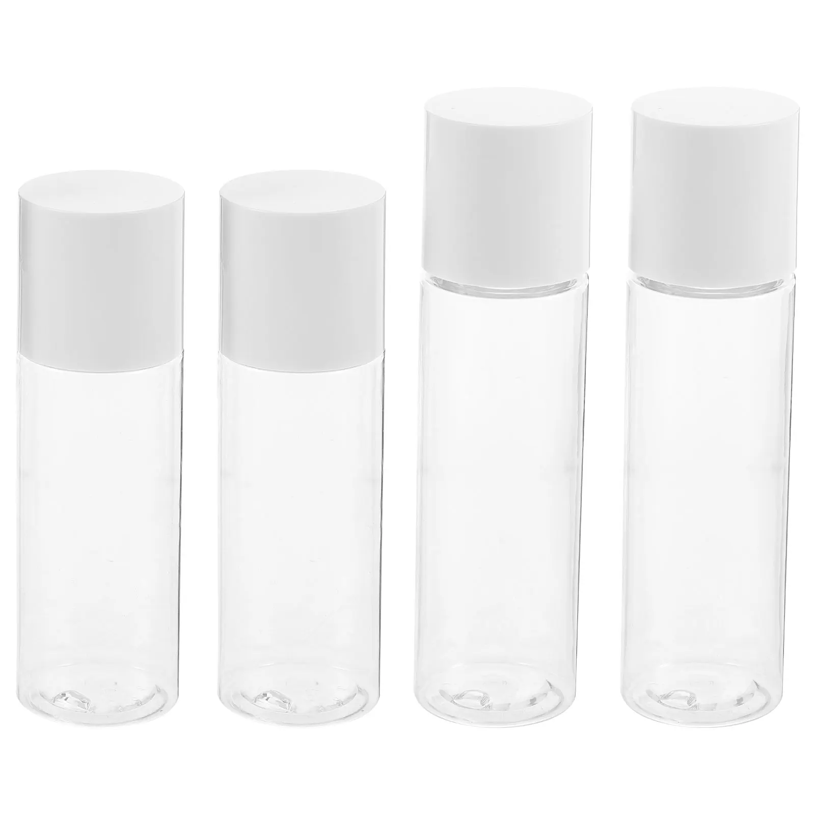 

4 Pcs Travel Toiletries Toner Bottle Containers Refillable Toiletry Size Bottles Piece Set for Small