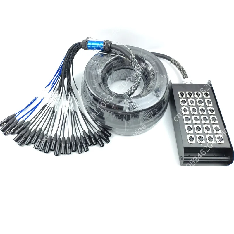 8-32 Channel 30M XLR Snake Cable Multi-Core Audio Stage Box for