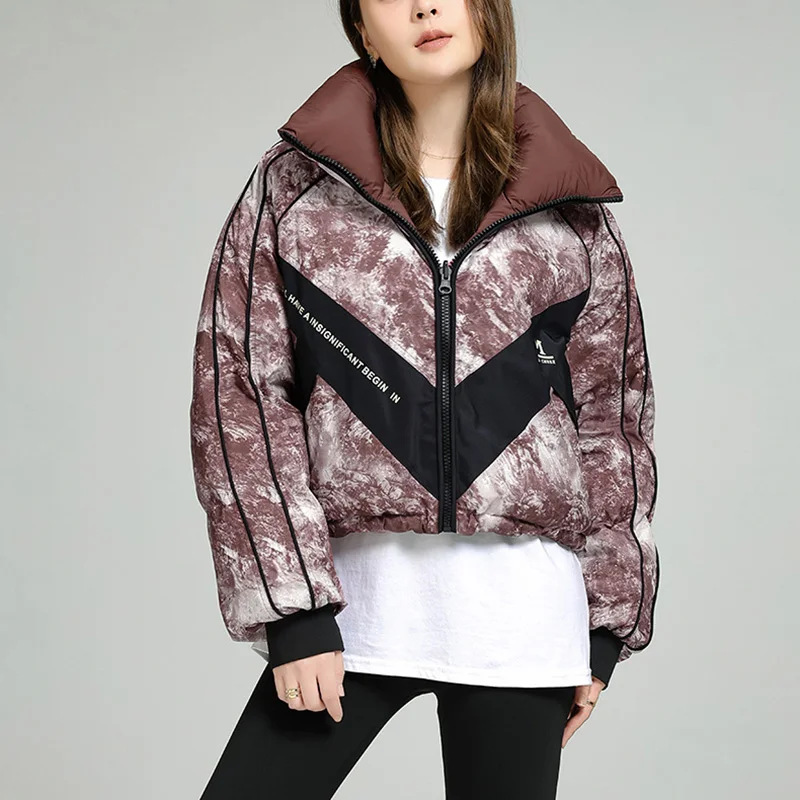 كلا الجانبين لارتداء سترة نسائية دافئة للأسفل 2025 شتاء جديد 90 بطة أسفل سترة نسائية عالية الجودة موضة النساء باركر H746