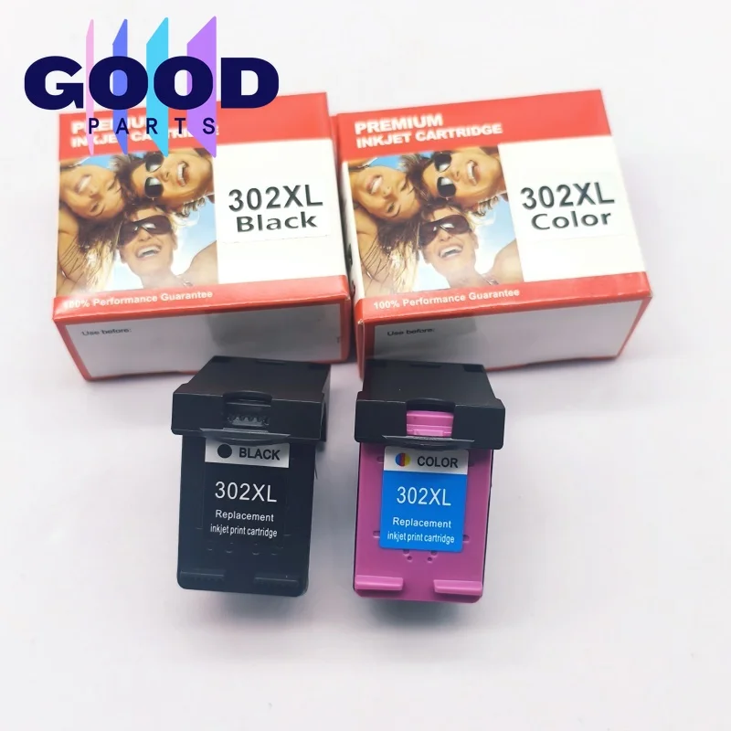 

302 XL Замена для HP302 Для HP302XL Чернильный картридж для принтера HP Deskjet 2130 ENVY 4520 Officejet 4650 Deskjet 3630