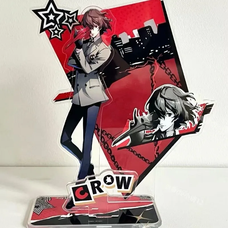 

Игра Akechi Goro, тематическая сцена для косплея, мультяшная акриловая фигурка-подставка, модель, тарелка, настольные украшения, подарки друзьям для женщин и мужчин