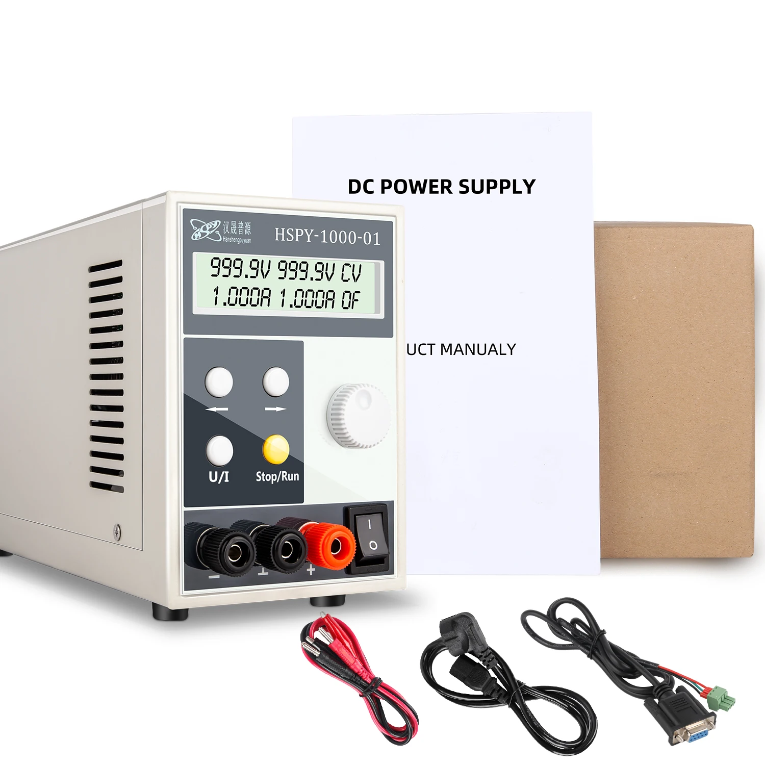 Imagem -06 - Hspy-fonte de Alimentação Digital Programável Ajustável de Dígitos dc Interruptor de Laboratório 1000v 0.1a 0.2a 0.3a1500v 0.2a 0.5a