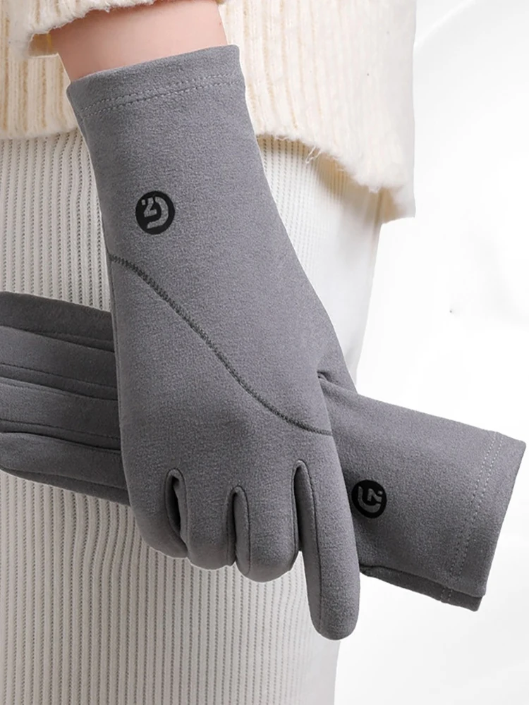 AliExpress GTUBIKE New Fashion Lady Gloves Women Winter Touch Screen Warm Windproof Cycling Driving Running Full Finger Glove Mittens