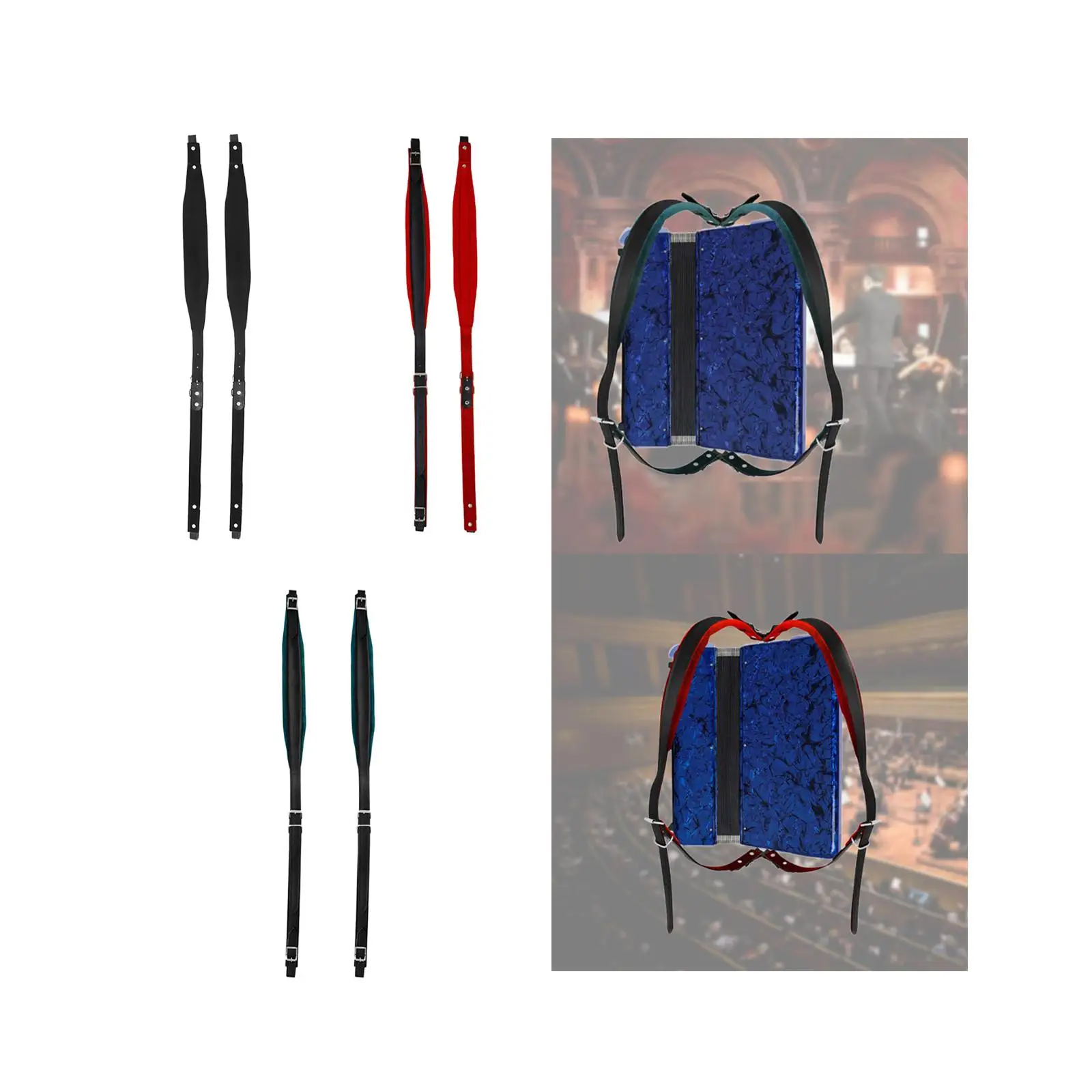 أشرطة الأكورديون لحزام الأكورديون المريح 16-120