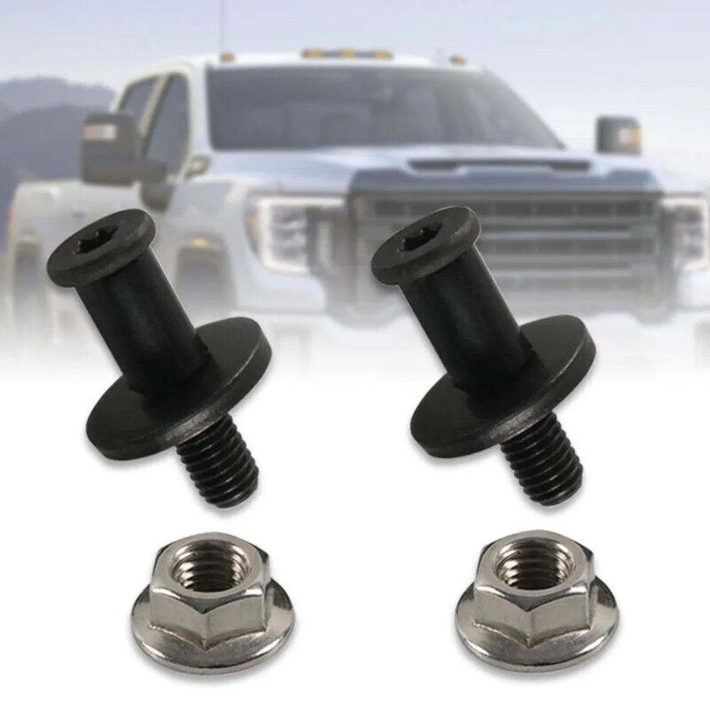 1 par de pernos de cierre de puerta trasera aptos para 27123329 11570162   Para Cadillac Escalade Chevrolet Avalanche GMC Sierra Hummer H2 H3T