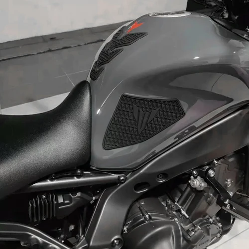 Imagen 2 del producto Para YAMAHA MT-09 MT09 SP mt 09 2021 2022 2023 Accesorios de motocicleta pegatinas laterales de combustible de goma almohadilla de tanque de combustible antideslizante