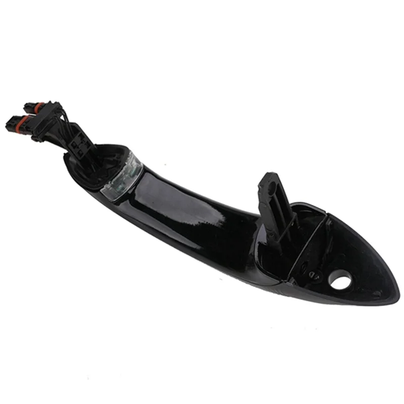 

4PCS Car Outer Exterior Door Handle Set With Light For BMW 5 6 7 Series 530 640 740 F07 F10 F11 F06 F12 F13 F01 F02