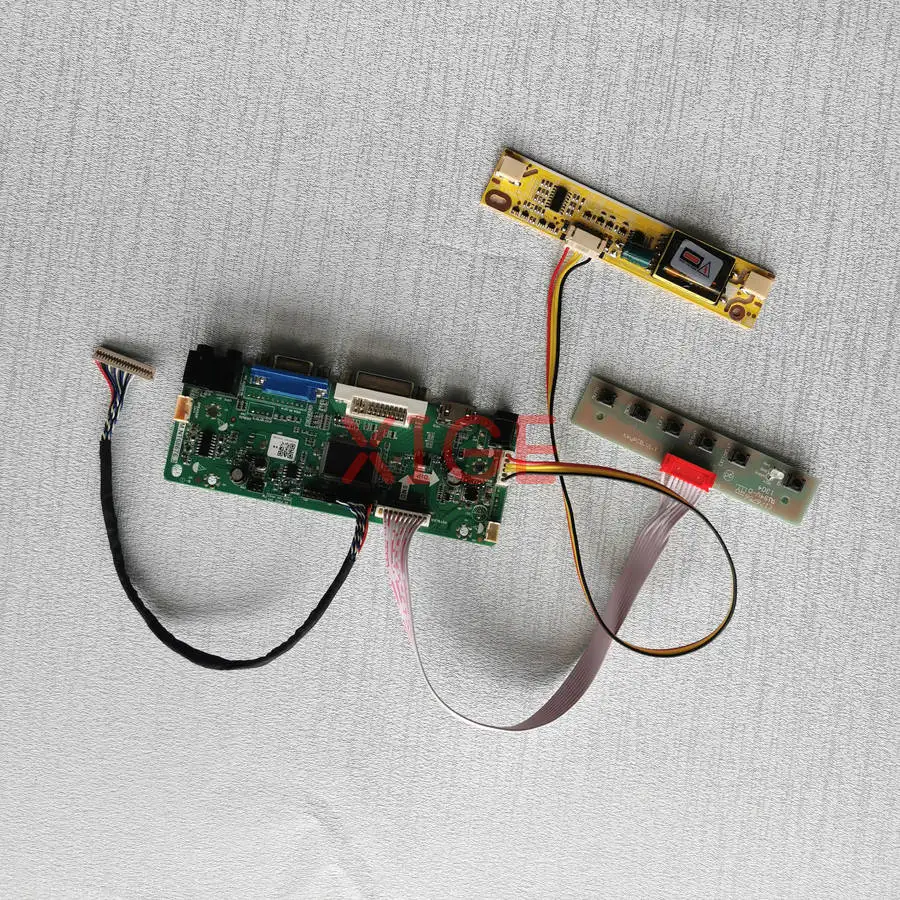 

M.NT68676 Drive Controller Board Fit TM150XG SVA150XG LTM150XO LTM150XS 20Pin LVDS 1024x768 2-CCFL HDMI+DVI+VGA 1024*768 DIY Kit