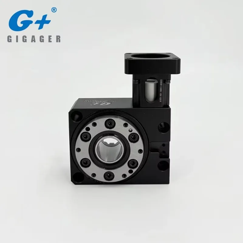 

G+ GR Series 60mm Mini Worm Gearbox Drive Electric Rotary Table Speed Reducer Hollow Rotary Platform for Automation Equipment