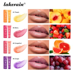 Lakerain Brightening Lip Balm Reduces Lip Lines Lips Moisturizing Hydrating Removing Dead Skin Fruity Moisturizing Lip Balm