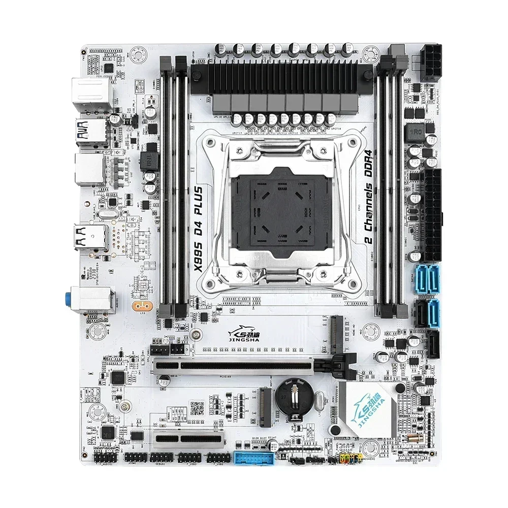 JINGSHA SD4 X99 motherboard LGA 2011 V3 cpu ram combo xeon with processor E5 2666 2670 V3 CPU DDR4 X99 placa mae complete Set