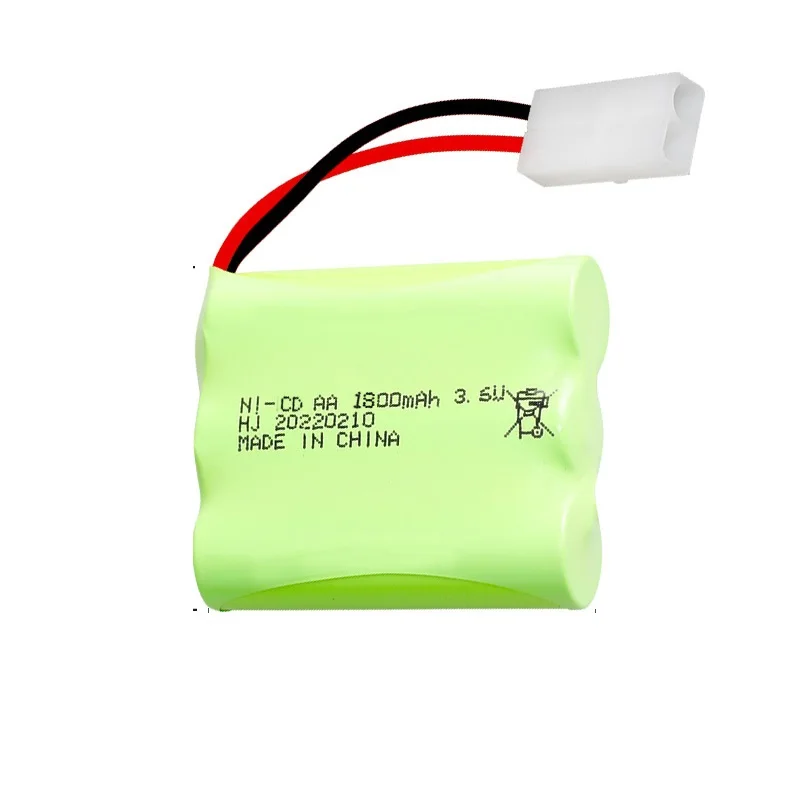 Ni-CD 3.6V 1800mah Battery + 3.6v Charger For Rc toy Car Tank Train Robot Boat Gun AA 3.6v Rechargeable Battery Pack