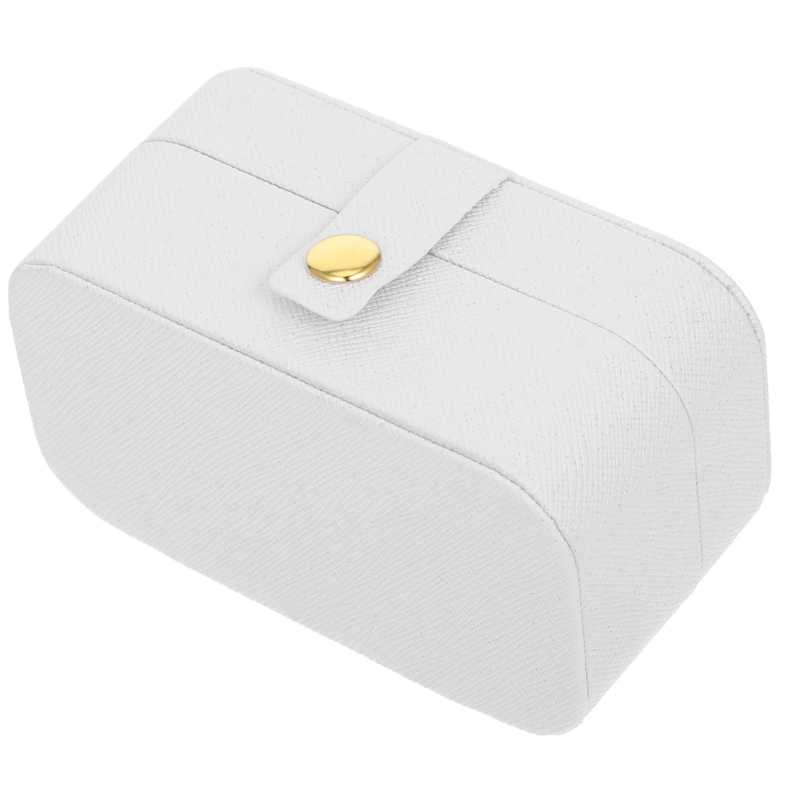 

Мини-футляр для колец, компактный дизайн, элегантная застежка, портативный органайзер для украшений, дорожный футляр для хранения ювелирных изделий для женщин