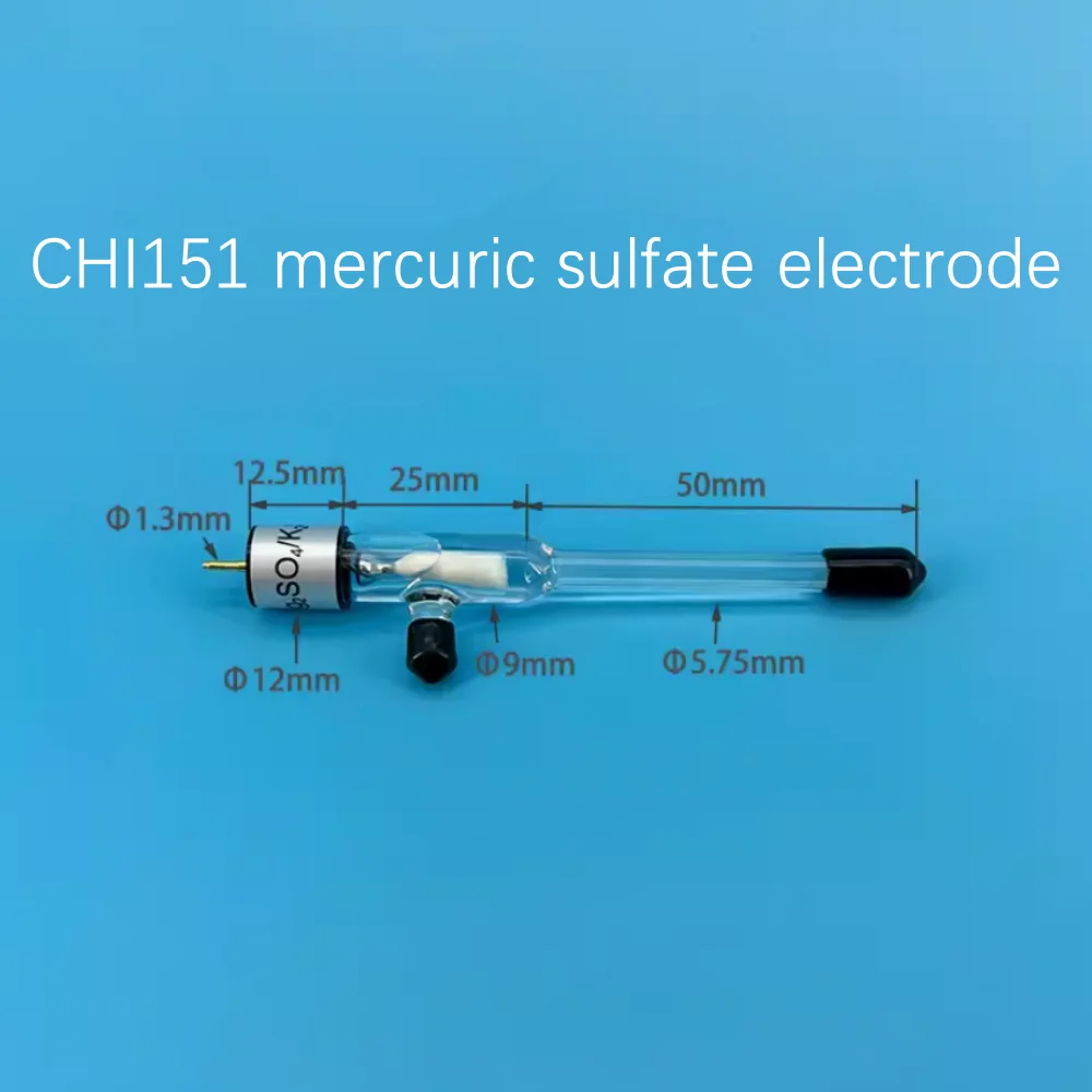 Shanghai Chenhua chi150 saturated calomel SCE reference electrode, chi151 mercury / mercurous sulfate electrode.