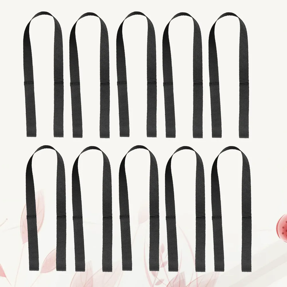 

10Pcs Ski Strap Set Exquisite Craftsmanship Wide Strong Lashing Strap Fits All Skis Poles Convenient Shoulder Carry Ski