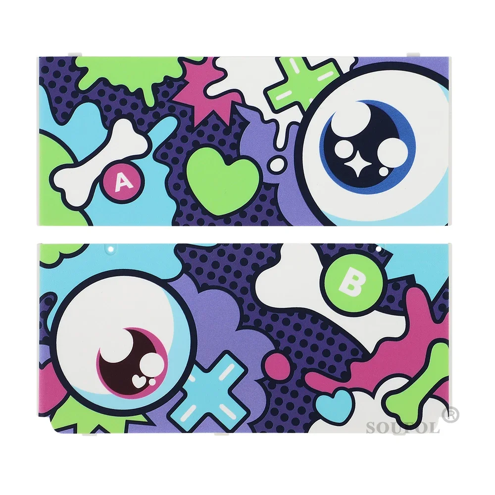 Funda de edición limitada AE para nueva consola 3DS, cubierta de placa frontal, carcasa de batería superior y trasera