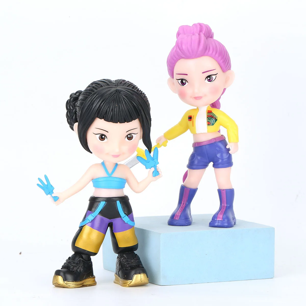 Boîte aveugle de chasseurs de démons K-POP, 16cm, Figurines en PVC exquises peintes à la main, idéales pour le bureau HUNTR/X RUMI, MIRA, ZOEY