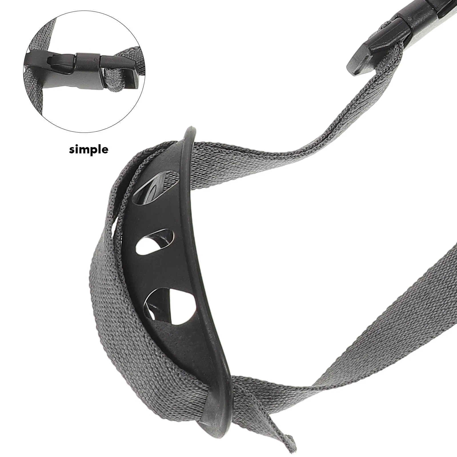 2Pcs Safety Chin Straps Adjustable Fit Hard Hat Chin Strap Replacement for Construction Work Adjustable Strap