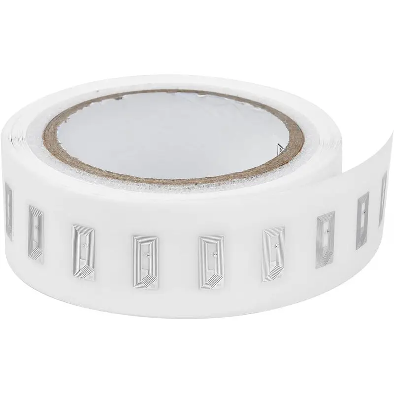 50PCS Original NTAG213 NFC Stickers 144 Bytes Blank Rewritable Adhesive Labels 13.56MHz ISO14443A Compatible With NFC Enabled Sm