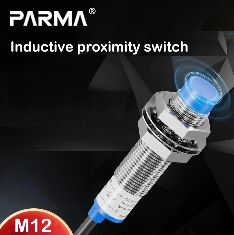 FR12-4DNPN Inductive Proximity Switch LJ12A3 Two-Three Wire 24V Sensor Normally Open/Closed PNP