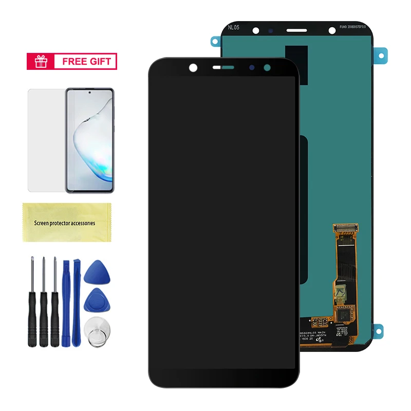 6.0\'\' Display Screen for Samsung Galaxy A6+ 2018 A605 A605F A605G A605K Lcd Display Touch Screen Digitizer Assembly Replacement