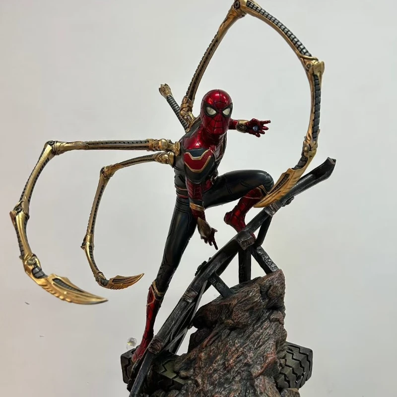 

1/4 New No Way Home Movie Figure Spider-Man Peripheral Resin Model Statue Desktop Decoration Ornaments Kids Christmas Gifts Toys
