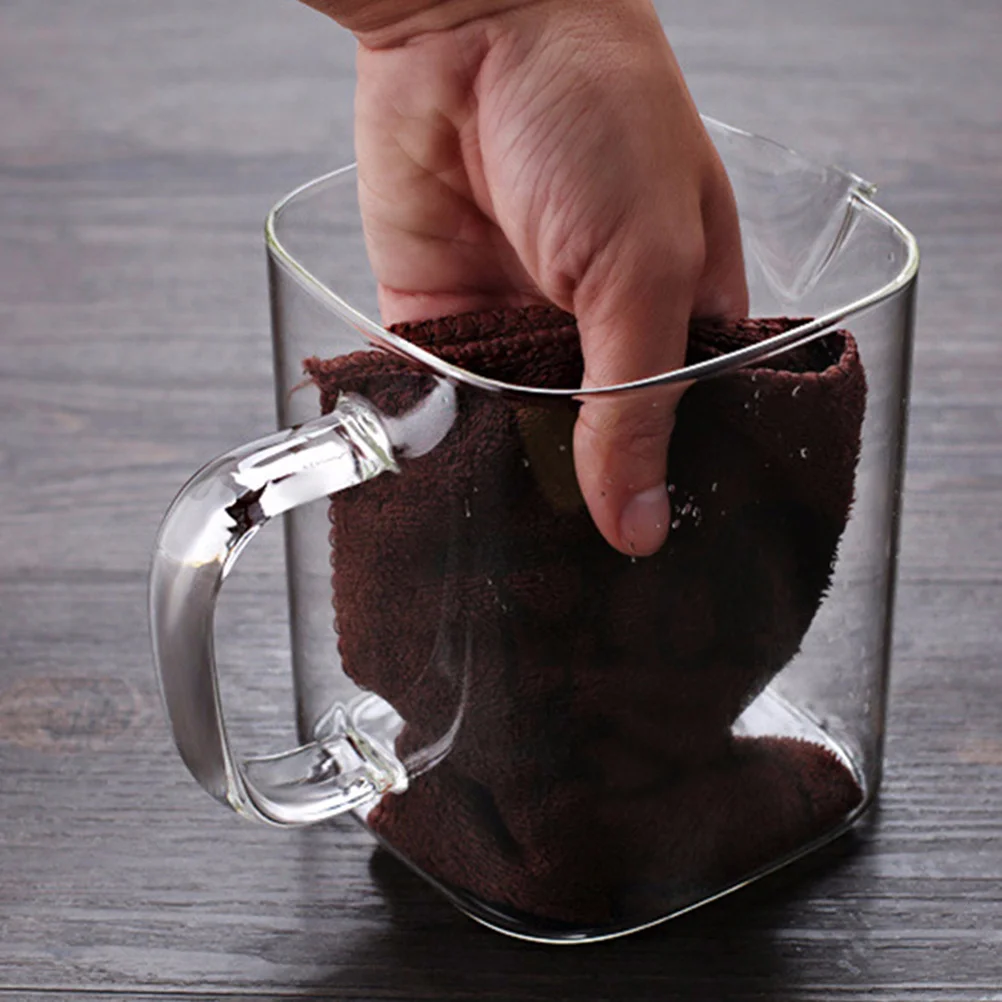 

1Pcs Glass Teapot High Borosilicate 1000ml Heat Resistant Tea Pot Home Office Outdoor Use Kungfu Teaware Elegant Handle Anti