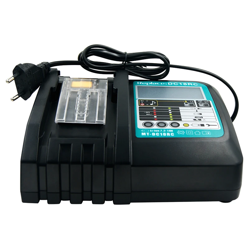 BL1850 BL1430 Lithium Rechargeable Battery Charger for Makita 7.2V 14.4V 18V Battery BL1815 BL1830 BL1840 BL1860 BL1440 BL1460