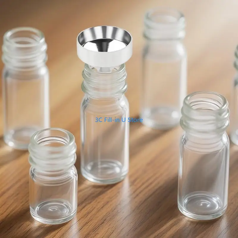 G8TA 3 PCS Funil Metal Funil Funil Small Funil para pó