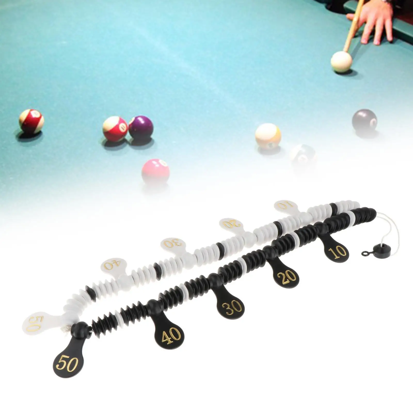 

120cm Portable Score Keeper for Billiard Pool Table Snooker Scoreboards Home Bar Game Room Decorative Scoring Tool