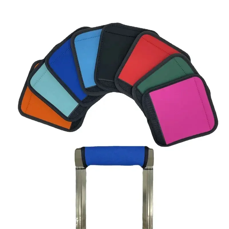 สบายกระเป๋าเดินทาง Handle Wrap Grip ใหม่กระเป๋าเดินทางกระเป๋าเดินทางกระเป๋า Handle Identifier รถเข็นเด็ก Grip ป้องกันกระเป๋า Part