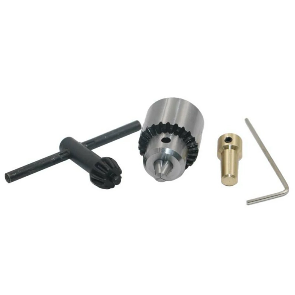 Mikromotor-Bohrfutter, Spannbereich 0,3–4 mm, konisches Bohrfutter mit Spannschlüssel, 3,17 mm, Messing, Elektromotor-Werkzeug, Handwerkzeug – Detail 5