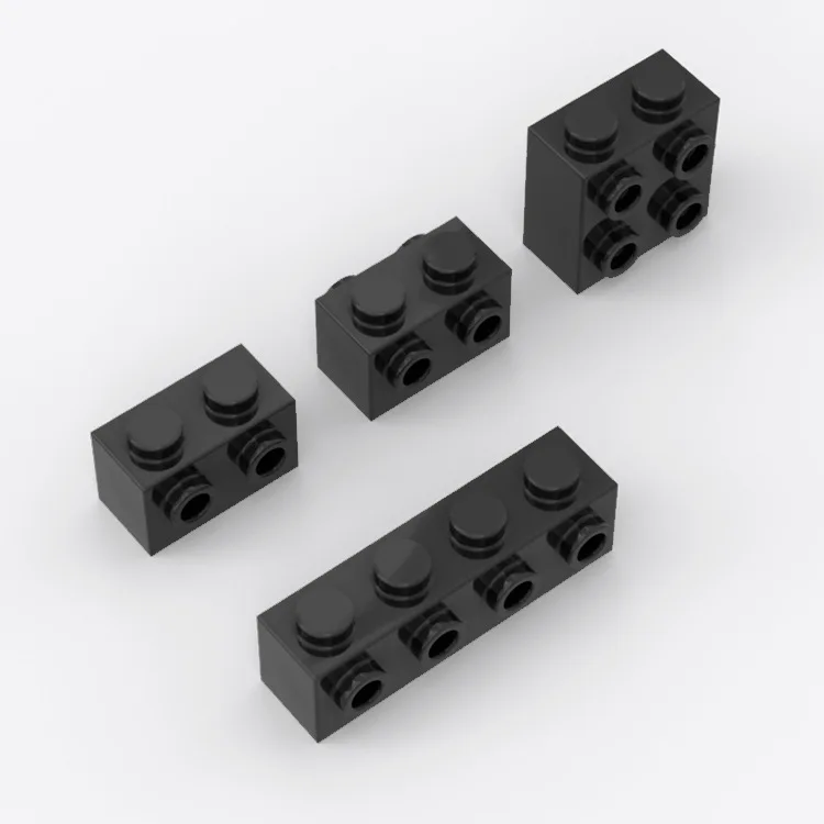 building blocks accessories parts Connect brick with side dots join DIY part 11211 52107 22885 30414 compatible with LEGO blocks