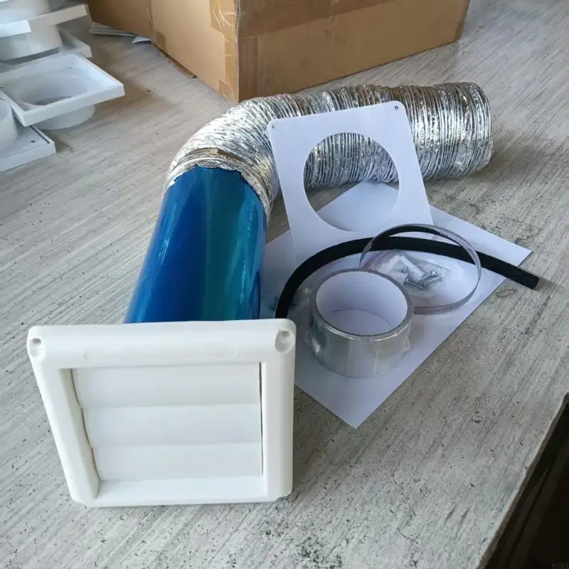 

4 -дюймовые сушильные протоковые протоковые вентиляционные шланги разъемы настенные наборы протоки протяженности га