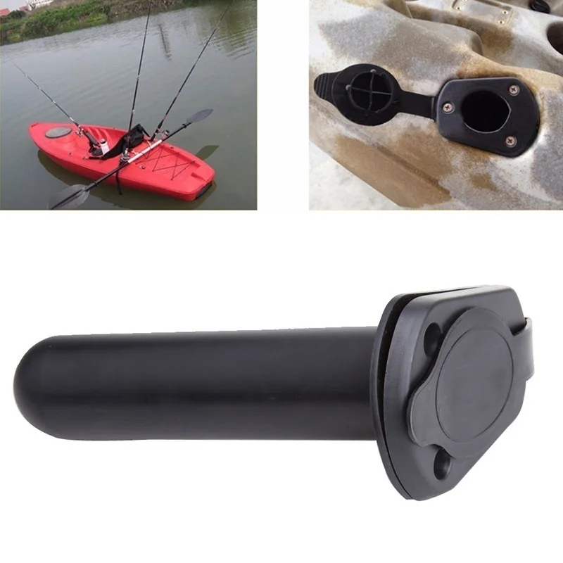 Canoe Fixed Fishing Seat Fishing Rod Bracket Embedded Oblique Insertion Fishing Seat Yacht Accessories