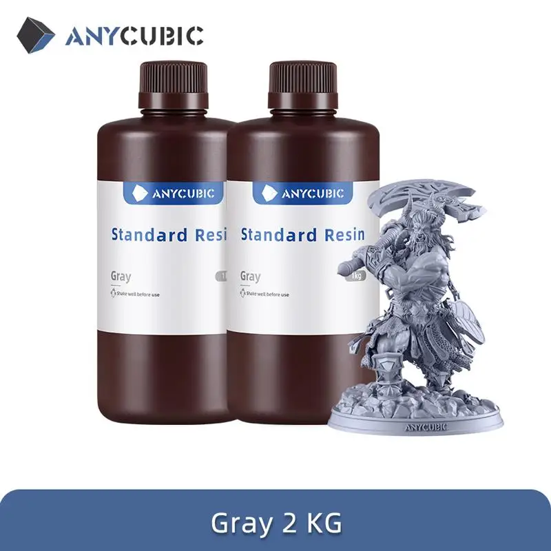 2025 ANYCUBIC 405nm UV Resin For 3D Printer High Precision Quick Curing Printer Resin 3d LCD Printing Materials For Photon Mono