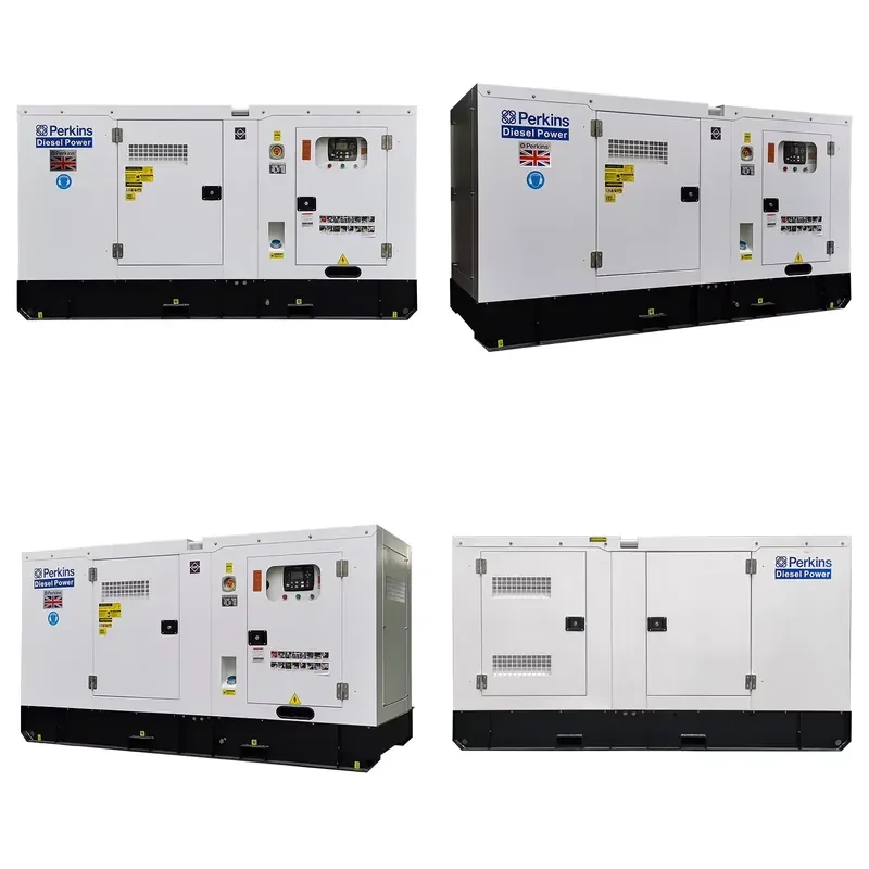 Factory Direct Sales 200kva Silent Generator UK Engine Water Cooling System Low Noise