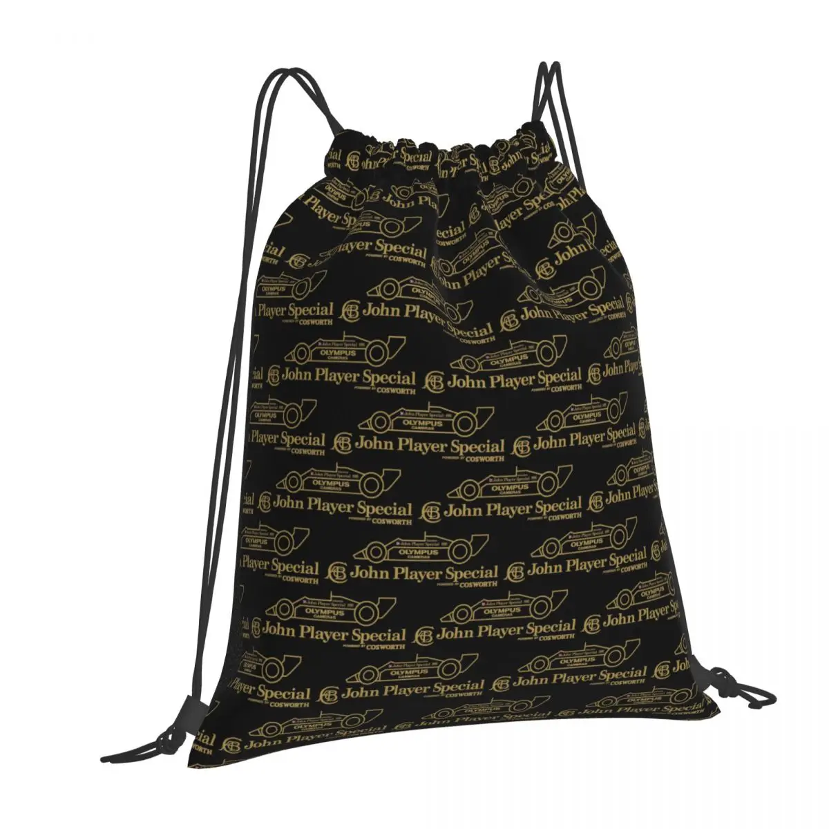 JPS F-1 Team Model 78 Season Backpacks Casual Drawstring Bags Sports Bag Book Bags for Man Woman School