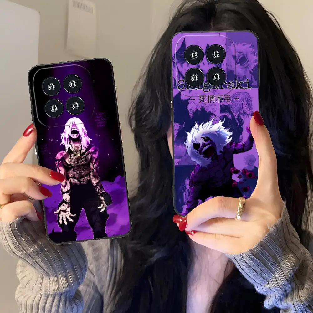 حافظة هاتف Hero Academia Tomura Shigaraki لهاتف Xiaomi 15 14 13 12 Mi 11 T Ultra Lite Pro S X 5G طباعة ملونة واقية جميلة
