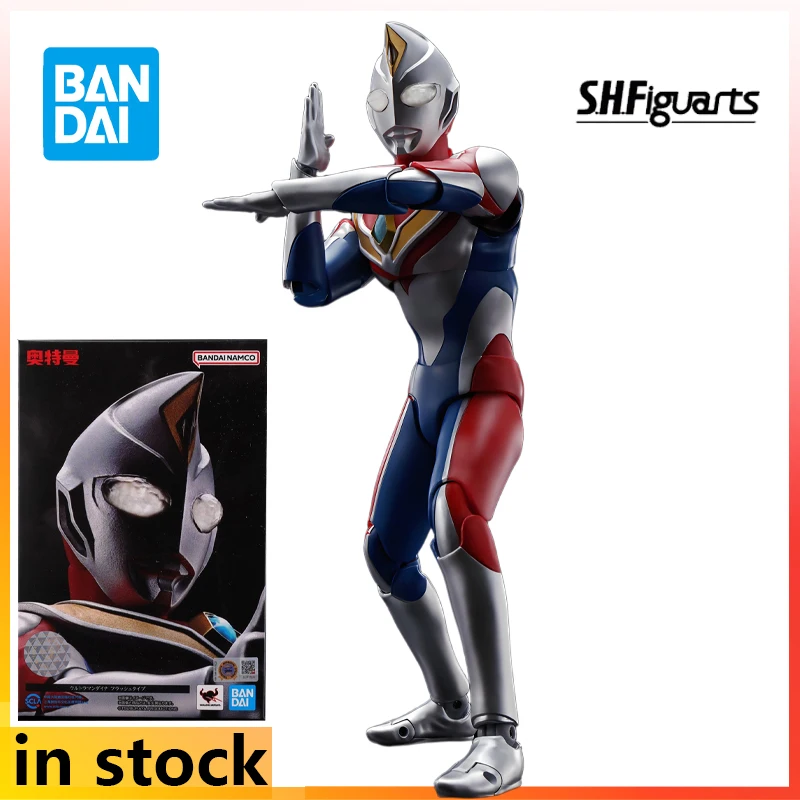 Bandai S. H. Figuarts Mobile Tokusatsu Spielzeug Serie True Bone Carving Ultraman Anime Action Figur Modell Spielzeug Modell Geschenke für Jungen