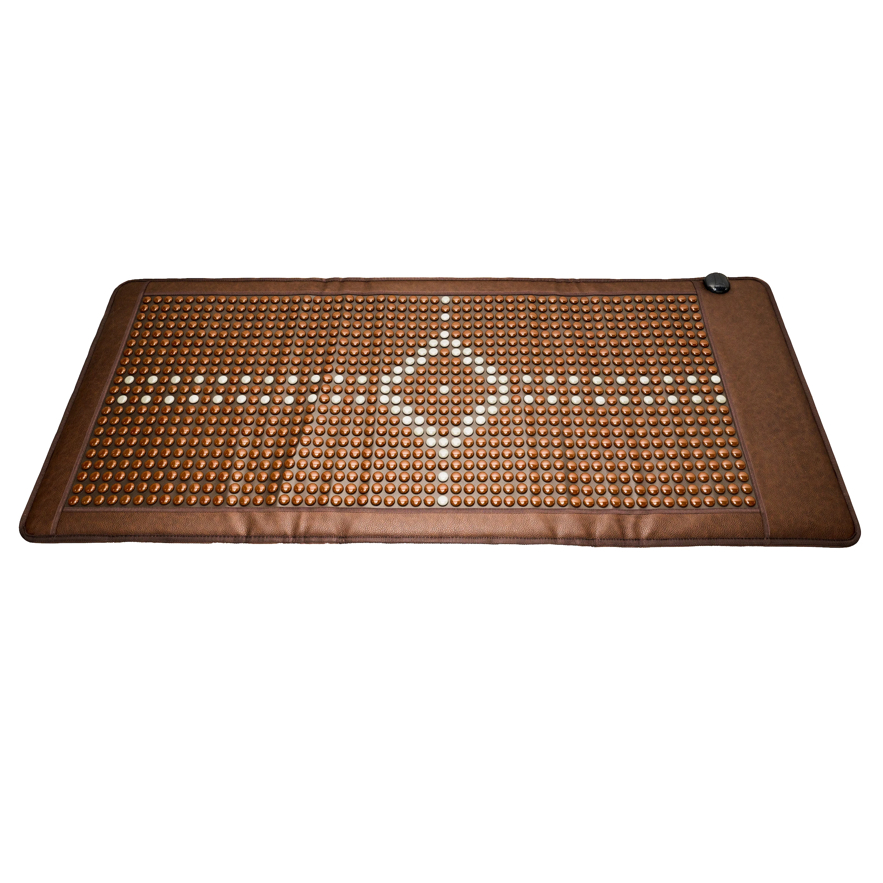 Tourmaline Infrared Heating Mattress NDT Tourmanium Stone Back Pain Relax Massage Thermal Mat