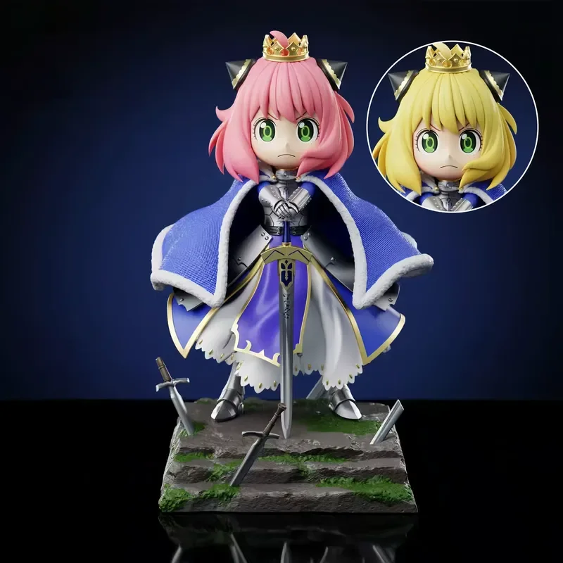 

Фигурки аниме Spyxfamily Anya Forger, экшн-фигурки Gk, статуя из ПВХ, коллекционная модель, настольный декор, милые игрушки, подарки на день рождения, кукла