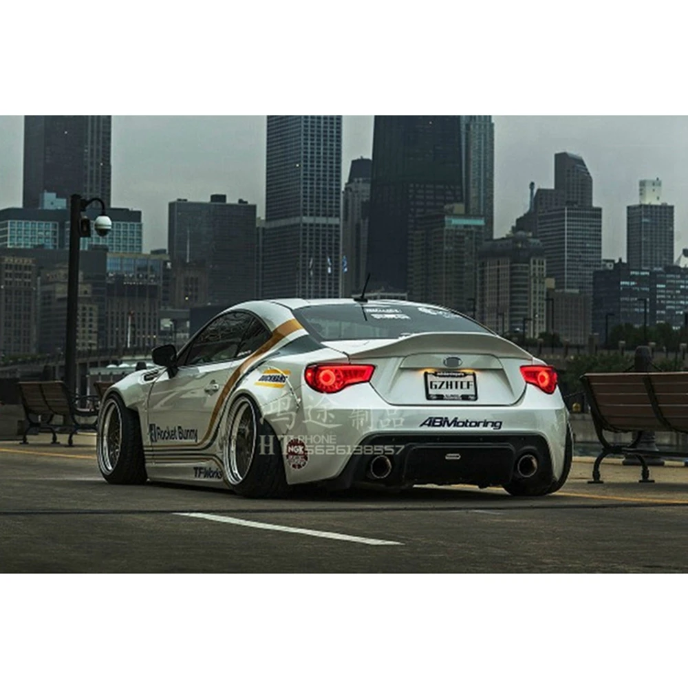 For Toyota ZA86 GR86 For Subaru BRZ 2022 2023 Real Carbon Fiber FRP Spoiler REAR WING TRUNK LIP SPOILERS High Quality