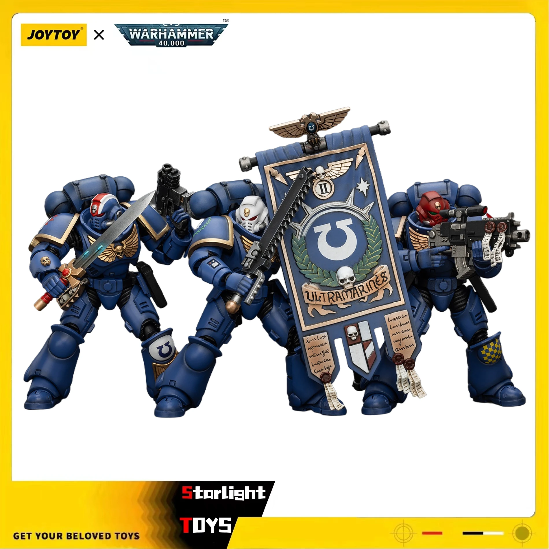 JOYTOY 1/18 عمل الشكل Warhammer 40K Ultramarines أبطال الفصل لعبة مجسمة الهدايا #2