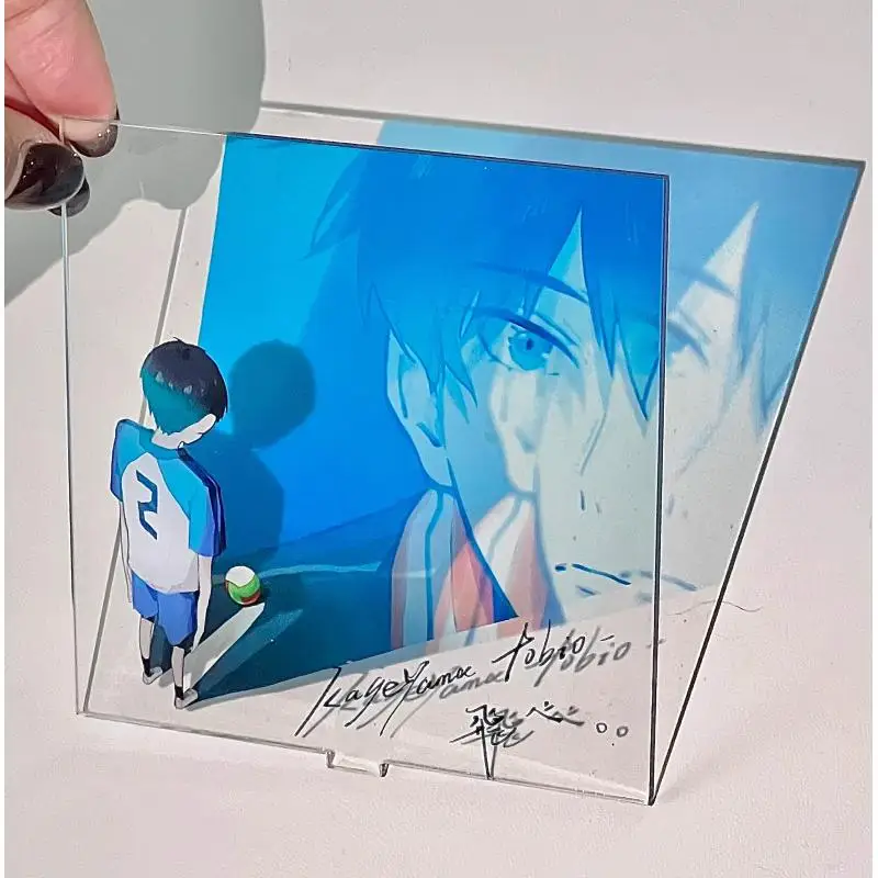 Anime Haikyuu!! Tobio Kageyama Shoyo Hinata Acrylic Standing Sign Collection Desktop Decoration Ornament Indicator Xmas Gift