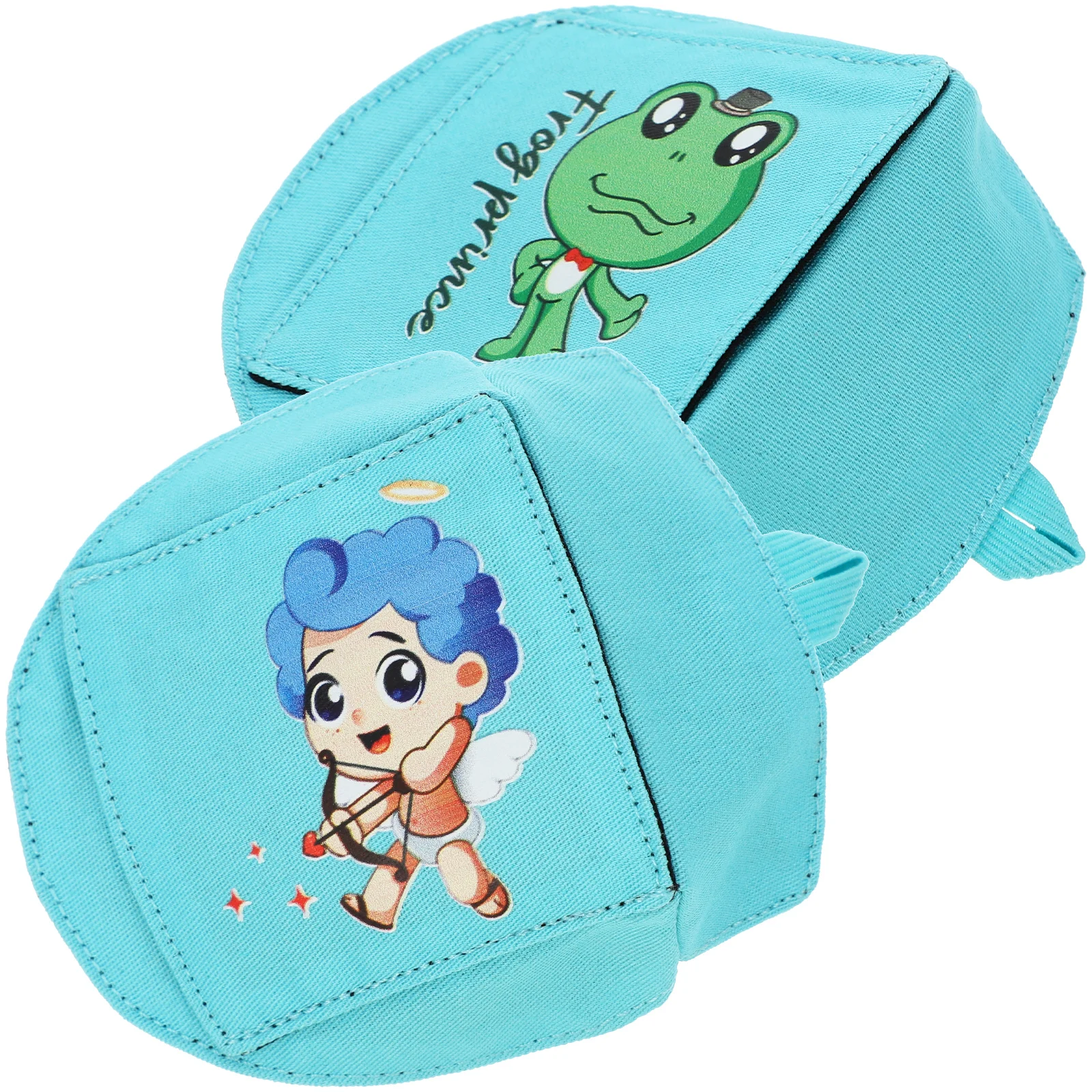 

2pcs Kids Patch for Amblyopia Correction Cotton Medical Reusable Children's Mask Strabismus Glasses Comfortable Eye