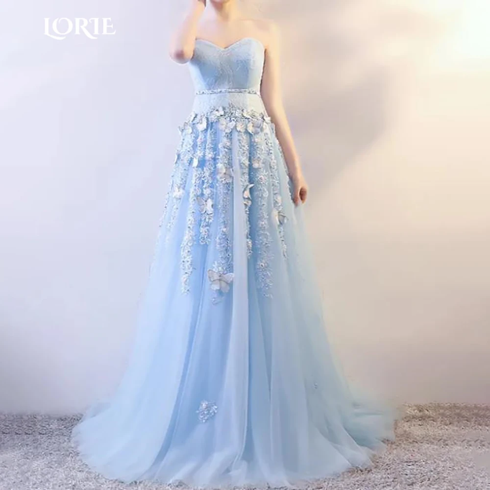

LORIE 3D Flower Saudi Evening Dresses Elegant Sleeveless Ruched A-Line Pleats Arabia Prom Gown Party Dresses 2025Customized Club
