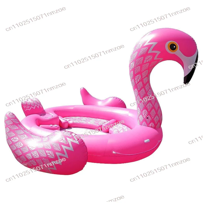 Accessories Island Party Floating Beach Outdoor Toy 4person Huge Flamingo Pool Float Giant Inflatable Unicorn Swimming Pool