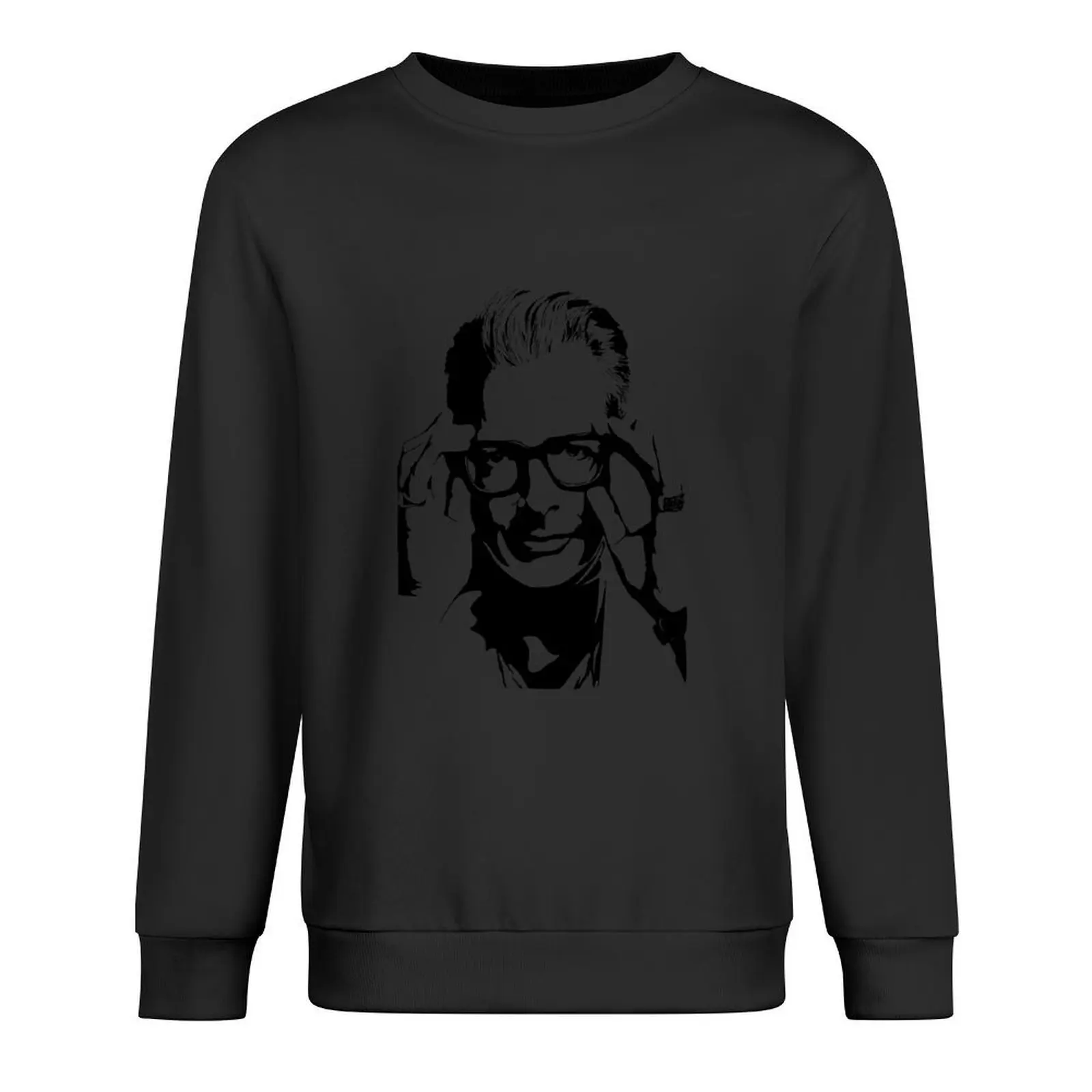 

Jeff Goldblum Face Pullover fashion men korean autumn clothes anime clothing men's sweat-shirt set men's sweatshirt