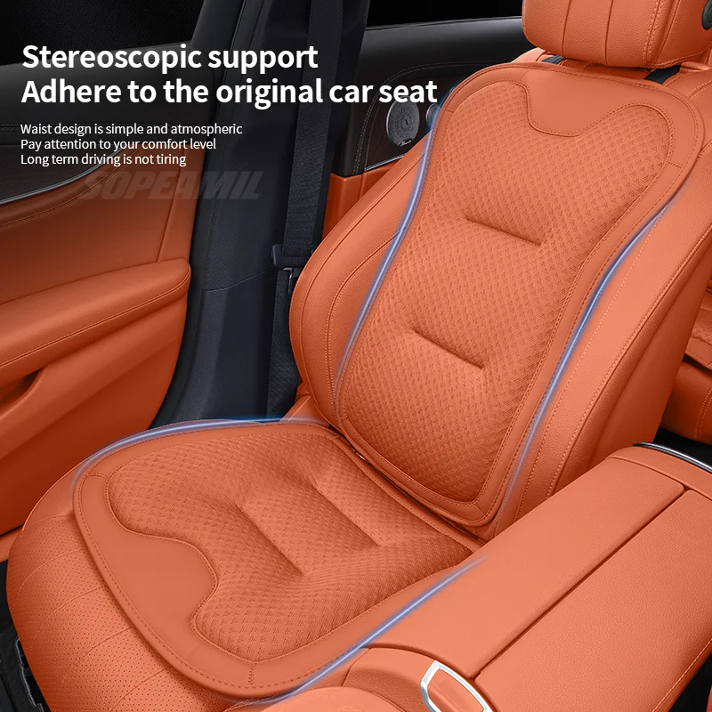 Car Seat Cushion Cover Ice Silk Seat Protector Pad For Ford Mondeo Focus Raptor Puma Edge Explorer Ecosport Ranger F150 Kuga view 6